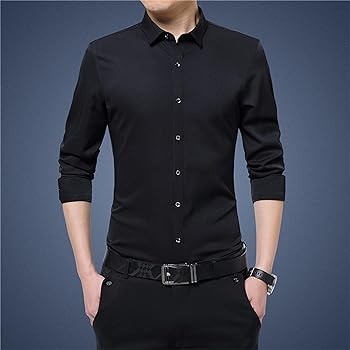 Man's Black Shirt